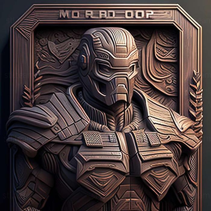 3D model RoboCop Rogue City game (STL)